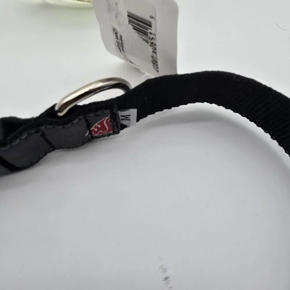 WSU Dog Collar Washington State Cougars Adjustable One Size Fits All